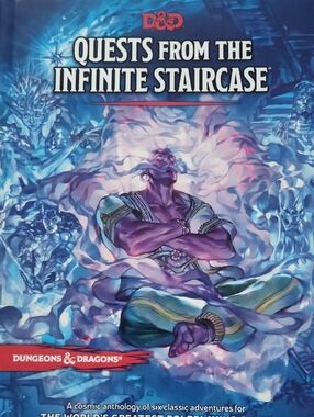 Dungeons & Dragons: Quests From The Infinite Staircase - Blue & Purple Cover